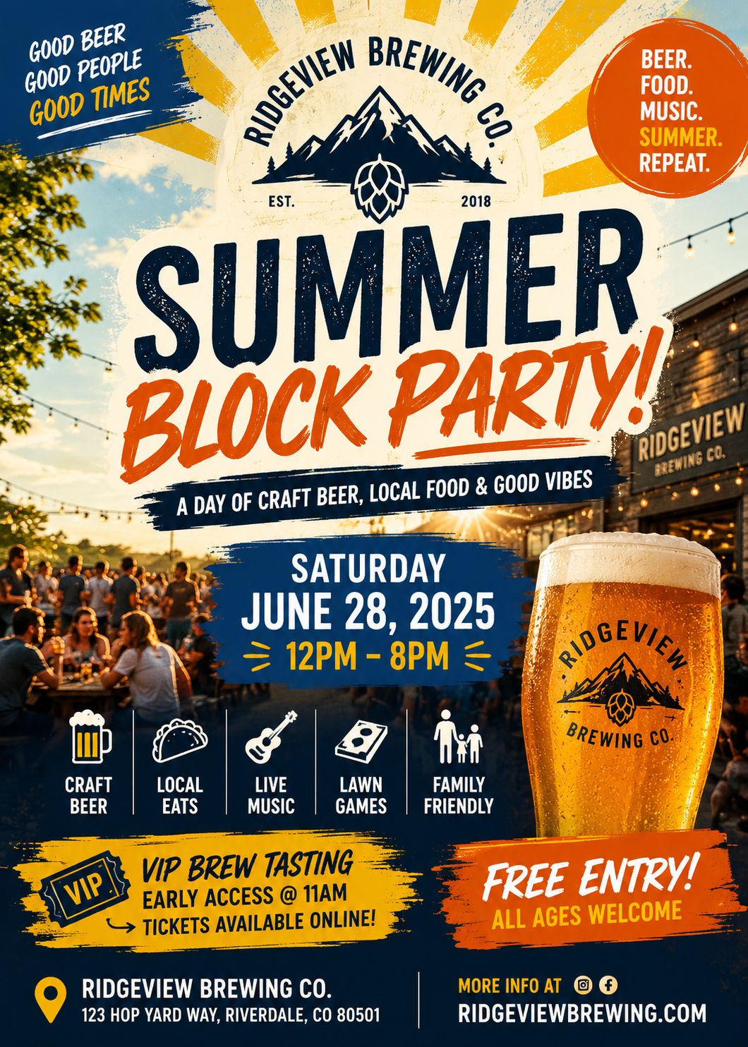 Summer Block Party