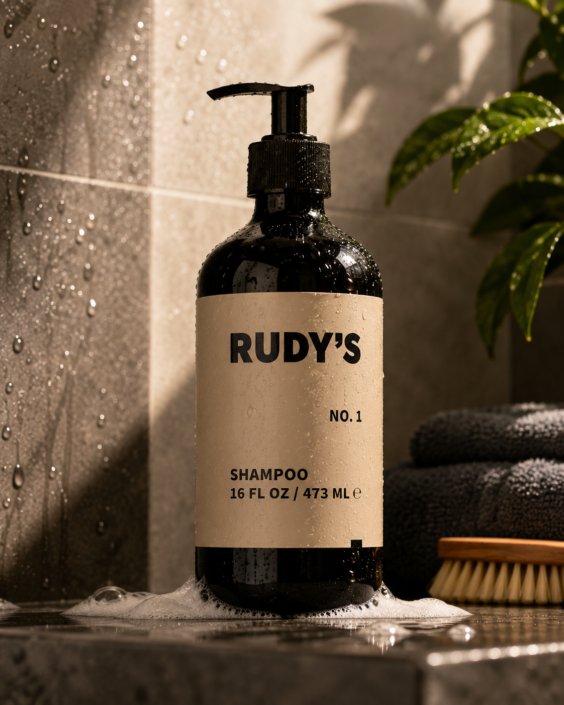 Rudy's Shampoo after