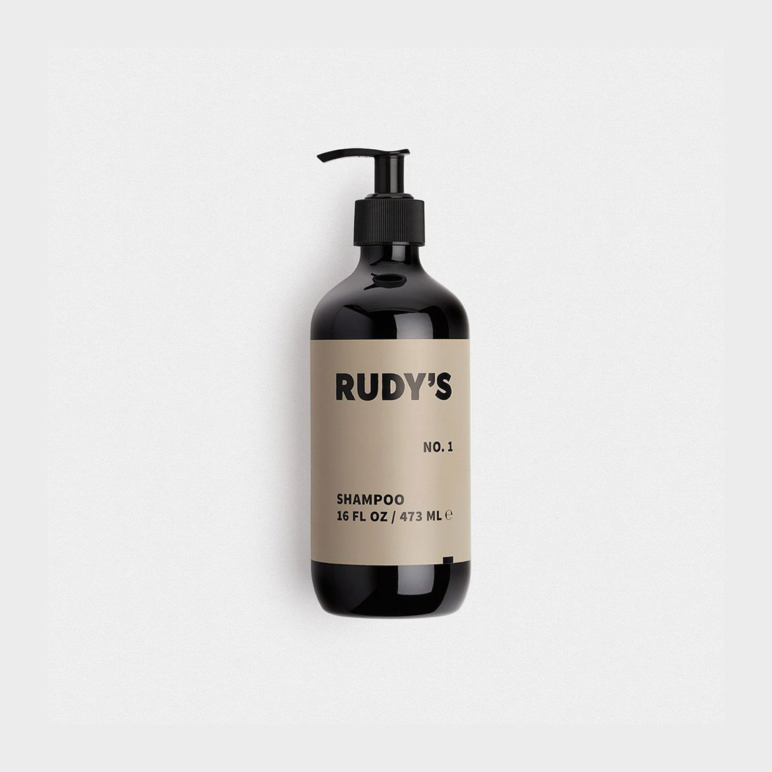 Rudy's Shampoo before
